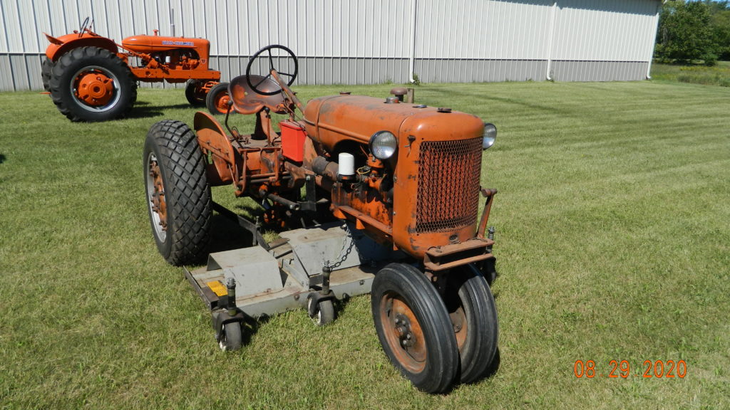Electric start engine drive Roto baler