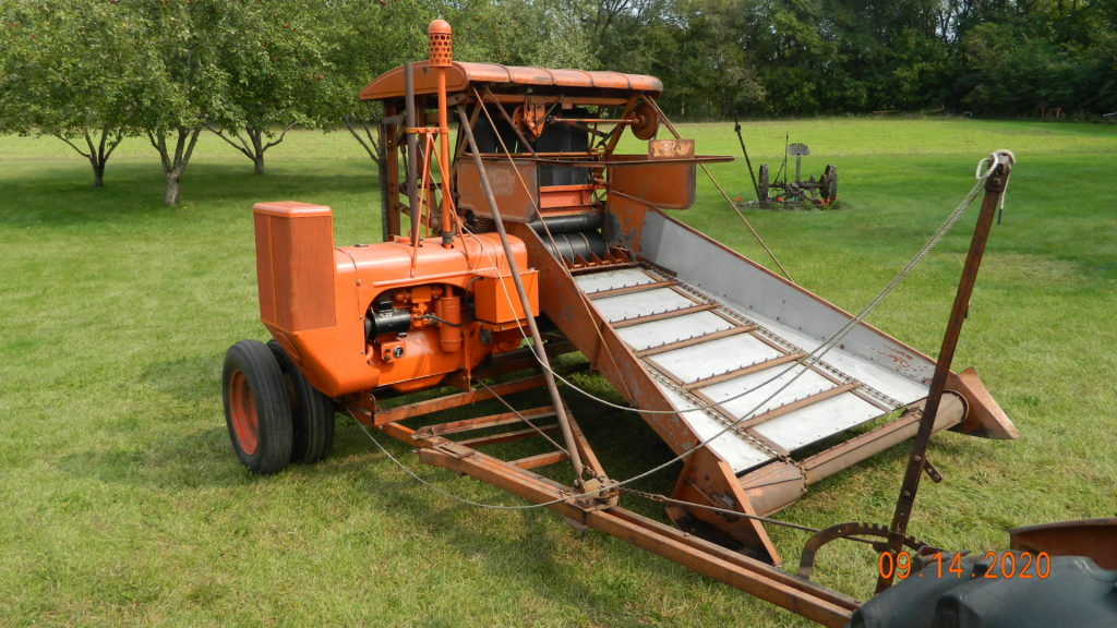 Electric start engine drive Roto baler