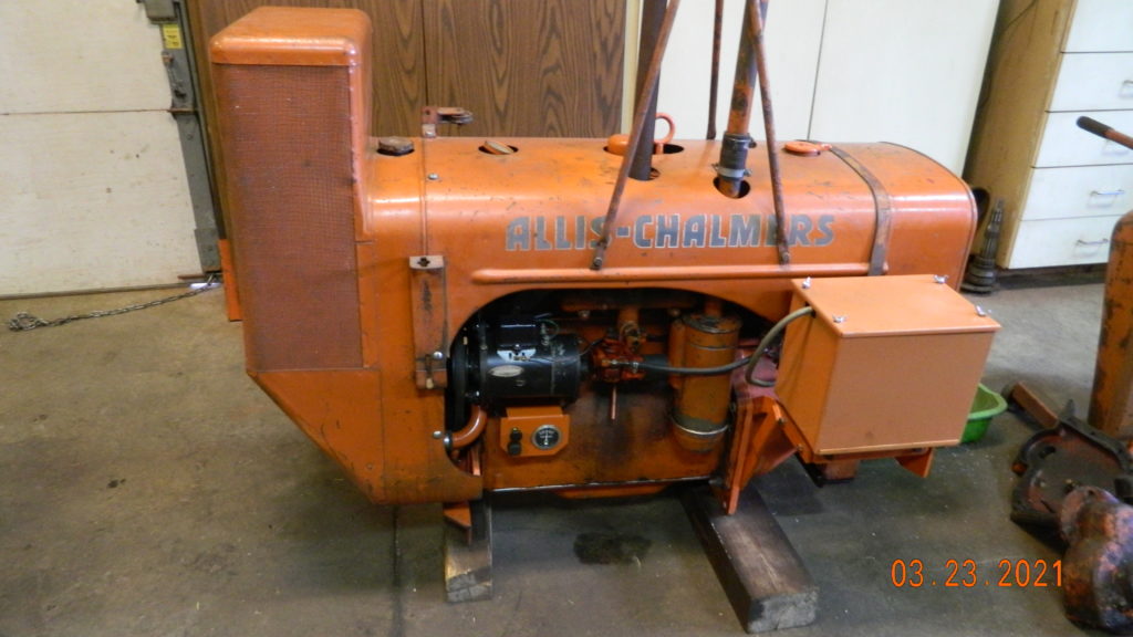 Electric start 125 cubic inch power unit