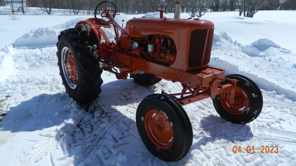 1953 WD45 with factory power steering